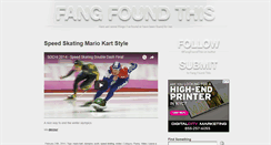 Desktop Screenshot of fangfoundthis.com